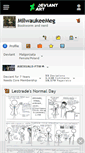 Mobile Screenshot of milwaukeemeg.deviantart.com