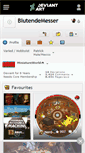 Mobile Screenshot of blutendemesser.deviantart.com