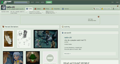 Desktop Screenshot of naito-chi.deviantart.com