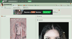 Desktop Screenshot of amarastarleaf.deviantart.com