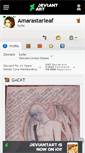 Mobile Screenshot of amarastarleaf.deviantart.com