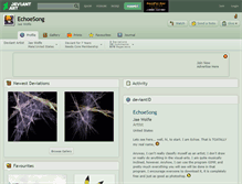 Tablet Screenshot of echoesong.deviantart.com