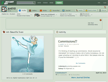 Tablet Screenshot of jcn010.deviantart.com