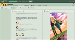 Desktop Screenshot of ludxfeli.deviantart.com