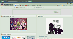 Desktop Screenshot of demitasse-lover.deviantart.com