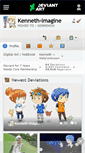 Mobile Screenshot of kenneth-imagine.deviantart.com