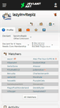 Mobile Screenshot of lazyinviteplz.deviantart.com