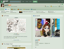 Tablet Screenshot of jadzii.deviantart.com