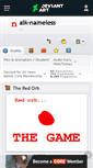 Mobile Screenshot of aik-nameless.deviantart.com