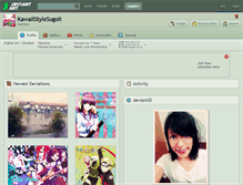 Tablet Screenshot of kawaiistylesugoii.deviantart.com