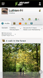 Mobile Screenshot of luthien-91.deviantart.com