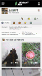 Mobile Screenshot of juzzi78.deviantart.com