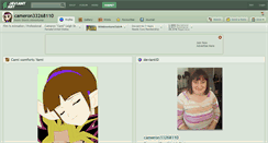 Desktop Screenshot of cameron33268110.deviantart.com