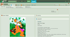 Desktop Screenshot of animist.deviantart.com