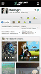 Mobile Screenshot of phasingirl.deviantart.com