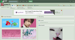 Desktop Screenshot of konata175.deviantart.com