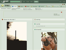 Tablet Screenshot of kangun.deviantart.com
