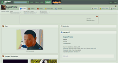 Desktop Screenshot of logospryme.deviantart.com