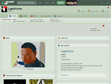 Tablet Screenshot of logospryme.deviantart.com