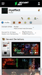 Mobile Screenshot of myeffect.deviantart.com
