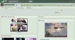 Desktop Screenshot of futuretense-club.deviantart.com