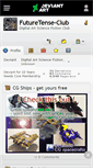 Mobile Screenshot of futuretense-club.deviantart.com