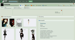Desktop Screenshot of esmeressa.deviantart.com
