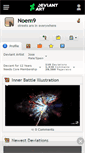 Mobile Screenshot of noem9.deviantart.com