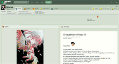 Desktop Screenshot of gineua.deviantart.com