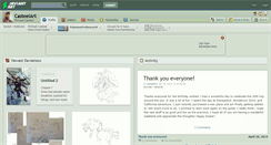 Desktop Screenshot of casteelart.deviantart.com