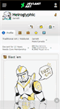 Mobile Screenshot of heiroglyphic.deviantart.com