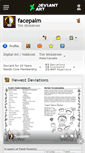 Mobile Screenshot of facepalm.deviantart.com