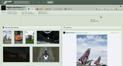 Desktop Screenshot of nightwatchman111.deviantart.com