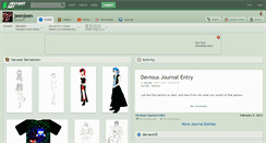 Desktop Screenshot of jeenjeen.deviantart.com