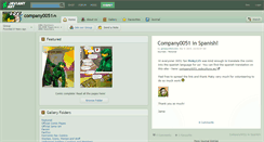 Desktop Screenshot of company0051.deviantart.com