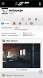 Mobile Screenshot of mrroberto.deviantart.com