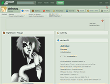 Tablet Screenshot of defnotez.deviantart.com