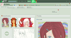 Desktop Screenshot of aki-chama.deviantart.com