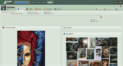 Desktop Screenshot of nickidee.deviantart.com