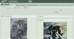 Desktop Screenshot of misterdin.deviantart.com