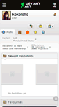 Mobile Screenshot of kokololio.deviantart.com
