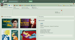 Desktop Screenshot of jeshi.deviantart.com