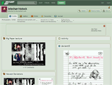 Tablet Screenshot of lelechan16stock.deviantart.com