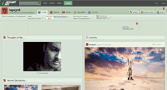 Desktop Screenshot of hapajedi.deviantart.com