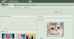 Desktop Screenshot of dyzkei.deviantart.com