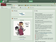 Tablet Screenshot of insona.deviantart.com