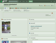 Tablet Screenshot of playtoy-animebastard.deviantart.com