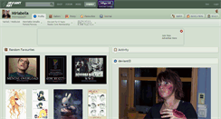 Desktop Screenshot of miriabella.deviantart.com
