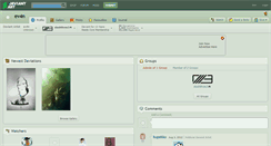 Desktop Screenshot of ev4n.deviantart.com