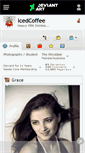 Mobile Screenshot of icedcoffee.deviantart.com